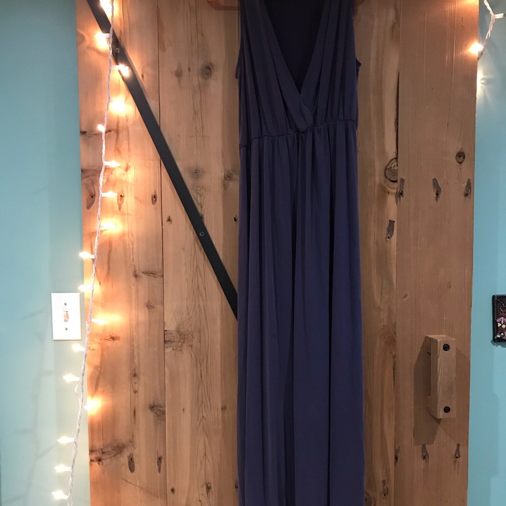 Cremieux small blue long dress